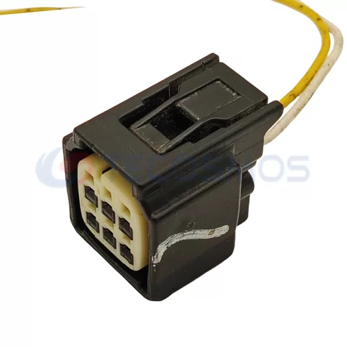 Auto Parts Waterproof Automotive Wire Connector Removable ABS for Toyota and Honda 6-pin Female CT6-0151M - image 4