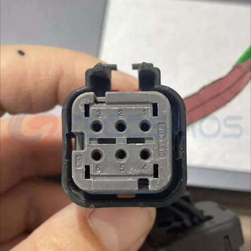 Car Connector For throttle valve has six stitches CT6-0199M-1