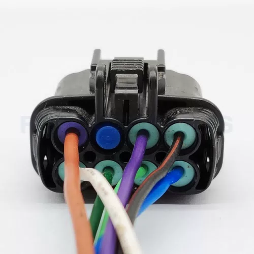 CT8-0011M Connector Wire 8pin Female for Nissan Headlight Koleos radar Harness for 2017-2021 Nissan - image 3