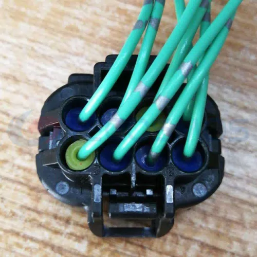 Car Connector For Black lower left position 8 stitches CT8-0017M-2 - image 3