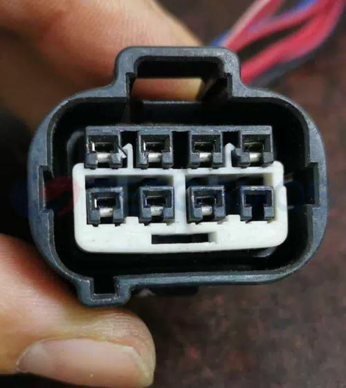 Car Connector For Black lower left position 8 stitches CT8-0017M-2 - image 4
