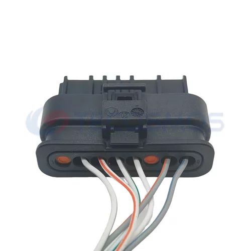 Auto Parts 6 Band Clip/general-purpose -4 Connector for Car 8-pin Female CT8-0019M-1 - image 2