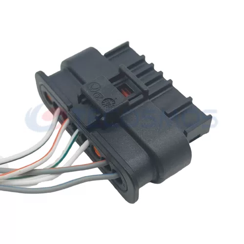 Auto Parts 6 Band Clip/general-purpose -4 Connector for Car 8-pin Female CT8-0019M-1 - image 5