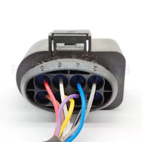 CT8-0020M Connector Wire 8pin Female for VW Audi Radar 8D0973734 42034500 - image 3