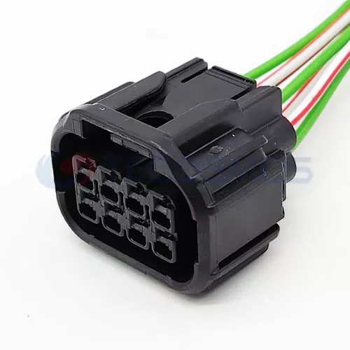 Waterproof Wire Connector Led Halogen Headlights Plug for Honda 8 Pin Female CT8-0054M - image 2