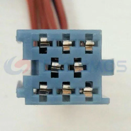 Car Connector For Mustang car CD player three-color combination power signal plug with 8 pins CT8-0066M