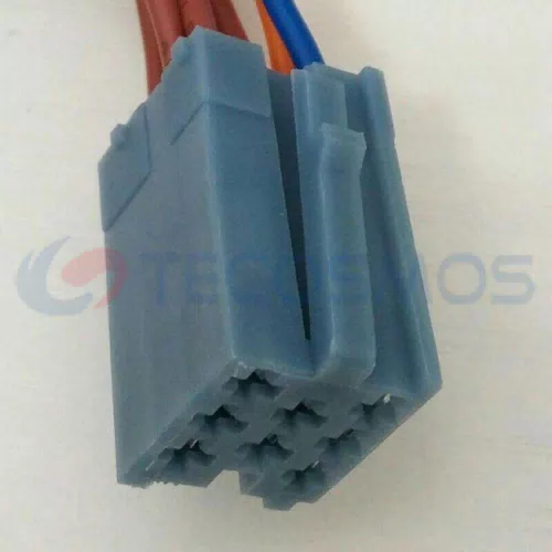 Car Connector For Mustang car CD player three-color combination power signal plug with 8 pins CT8-0066M - image 2