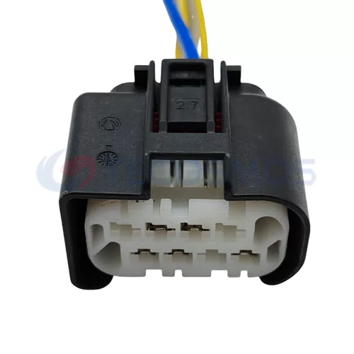 Waterproof Wire Connector Oil Pump Cable Harness Car Housing Connector for BMW 8pin Female CT8-0075M-2 - image 6