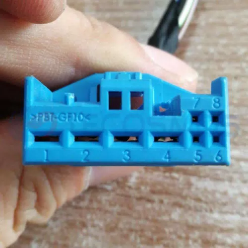 Car Connector For BMW For Mercedes-Benz Blue 9262123-01 1452693-3 8pin CT8-0085M-2