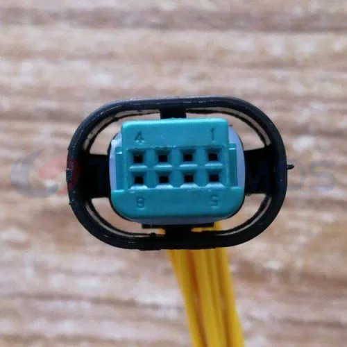 Car Connector For Mercedes-Benz and For BMW Blue 8pin rearview camera plug CT8-0110M-1