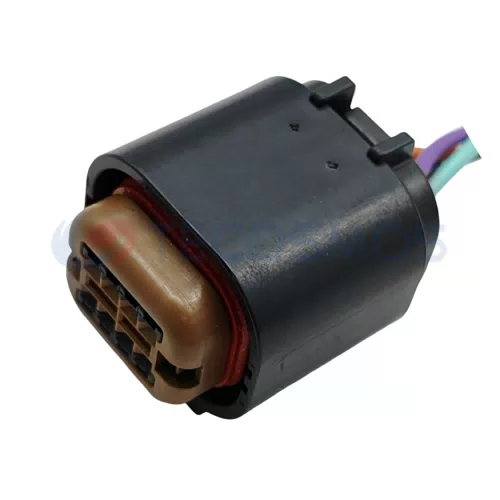 Waterproof Wire Connector Cable Harness Automotive Enclosure Connector for Luxgen 8pin Female CT8-0115M - image 3