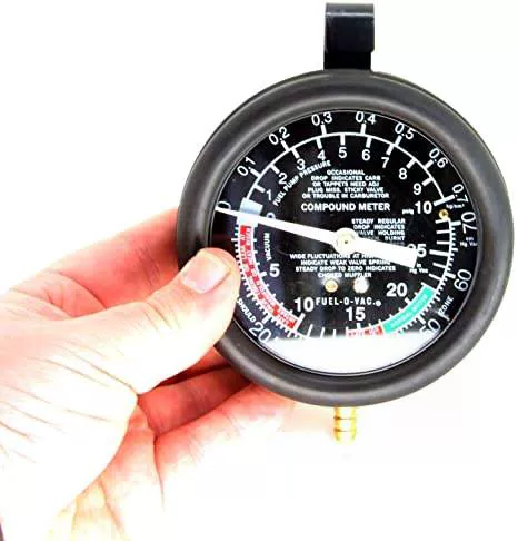 Car Vacuum and Fuel Pump Tester Gauge Kit Fuel Pump Pressure & Vacuum, Carburetor Intake Manifold, & Vacuum Test - image 6