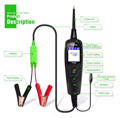 Car circuit battery detector car circuit fault detection circuit repair tool - image 2