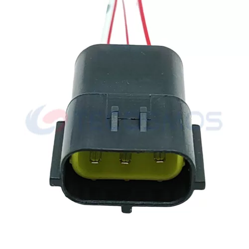 Auto Parts Waterproof Automotive Connector 3Pin Male for Car Fog Light Plug DJ70316Y-1.8 - image 2