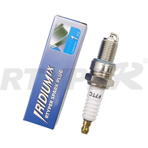 China Import Custom Iridium Spark Plugs Bujias F7TC for Motorcraft Motorcycle H Onda GX160 GX200 - image 2
