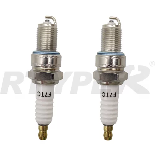 China Import Custom Iridium Spark Plugs Bujias F7TC for Motorcraft Motorcycle H Onda GX160 GX200 - image 3