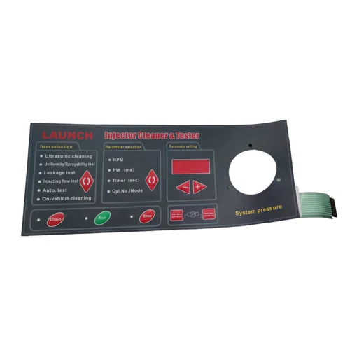 Fuel Injector Cleaner And Tester Machine Control Panel Diagnostic Tools