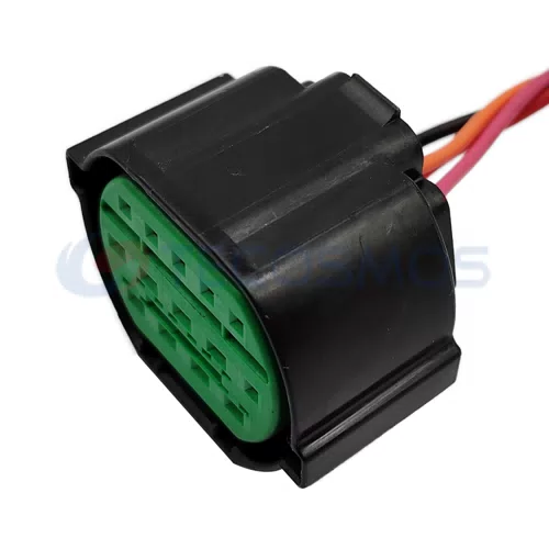 Auto Parts Automotive Headlight Plug Electrical Socket Lamp Light Cable Wire Harness Connector for Car 14-Pin Female... - image 2