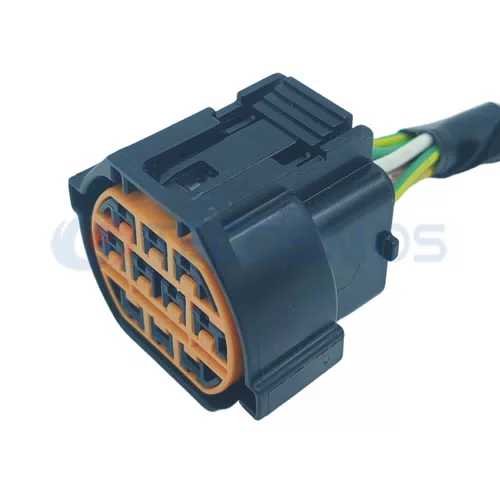 Auto Parts Car Headlight Assembly Wiring Plug Socket Suitable for Hyundai Kia 10 Pin Female HP066-10021 - image 3