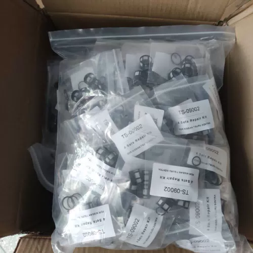 09002 Fuel Injectors Kit Oring Rubber Silicone Food Grade for Nissan JS50-1 16600-73C90 - image 2