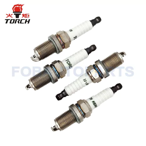 TORCH Spark Plug K6RF-11 Replace for NGK BKR6E-11 for Bosch FR8DCX+ Spark Plug for Champion OE039 Spark Plug for... - image 3