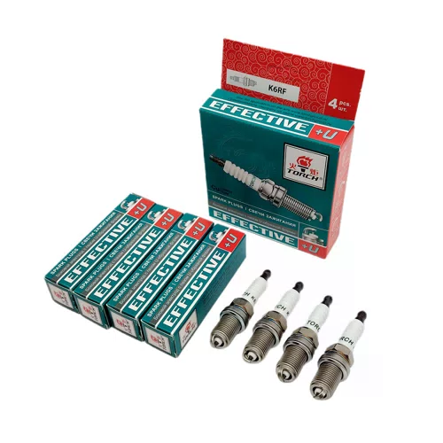 TORCH Spark Plug K6RF Replace for Candle BKR6E BKR6EZ DENSO K20PRUR for RENAULT 7700500168 TOYOTA 90098-70053 NISSAN 22401-20J06