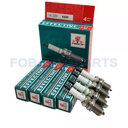 TORCH Spark Plug K6RF Replace for Candle BKR6E BKR6EZ DENSO K20PRUR for RENAULT 7700500168 TOYOTA 90098-70053 NISSAN... - image 2