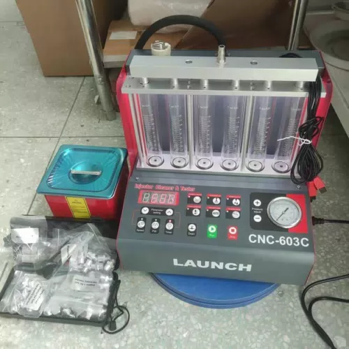 New Products 2022 Fuel Injector Tester Cleaning Machine Testing Bench 220V/110V CNC-603C - image 3