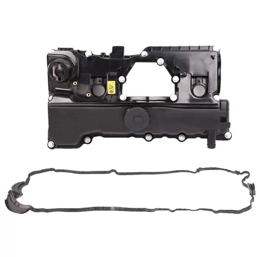 OEM 11127553171 Front Plastic Engine Cylinder Head Top Valve Cover Kit 1PC For BMW X1 X3 X5 Z4 E87 E81 - image 5