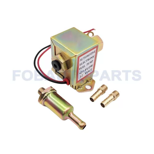 12V P-503K Universal Heavy Duty In-Line In-Tank Electric Fuel Pump for Gas Diesel for Motorcycles Lawn Mowers Trucks... - image 2