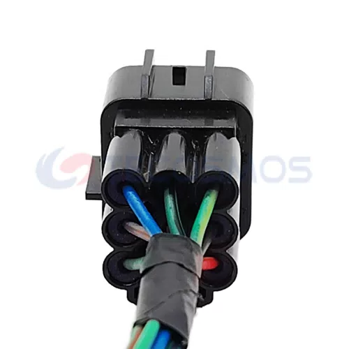 Waterproof Wire Connector Front Differential Shaft Gear Motor Harness Plug for Car 9 Pin Male Q830-314000 - image 3