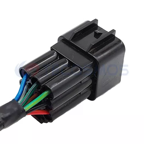 Waterproof Wire Connector Front Differential Shaft Gear Motor Harness Plug for Car 9 Pin Male Q830-314000 - image 6