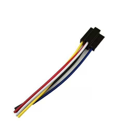 RAW-233 5 Pin Automotive Plastic Socket For Relay