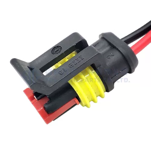 Rtyper 0090-272 2 Pin Female Male 282104-1 282080-1 Waterproof Electrical Automotive Adapter for Car - image 5