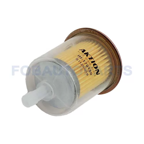 Fuel Filter for Industrial Universal Motorcycle RVs Inline Gas Fuel Line UNIVERSAL 5/16 METAL CAPS - image 4
