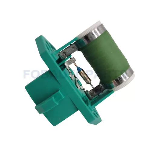 Blower Motor Resistor Heater Blower Resistor for Ford Fiesta 2002-2010 Metal ABS No.XS6H9A819CA Green XS6H9A819CA - image 4