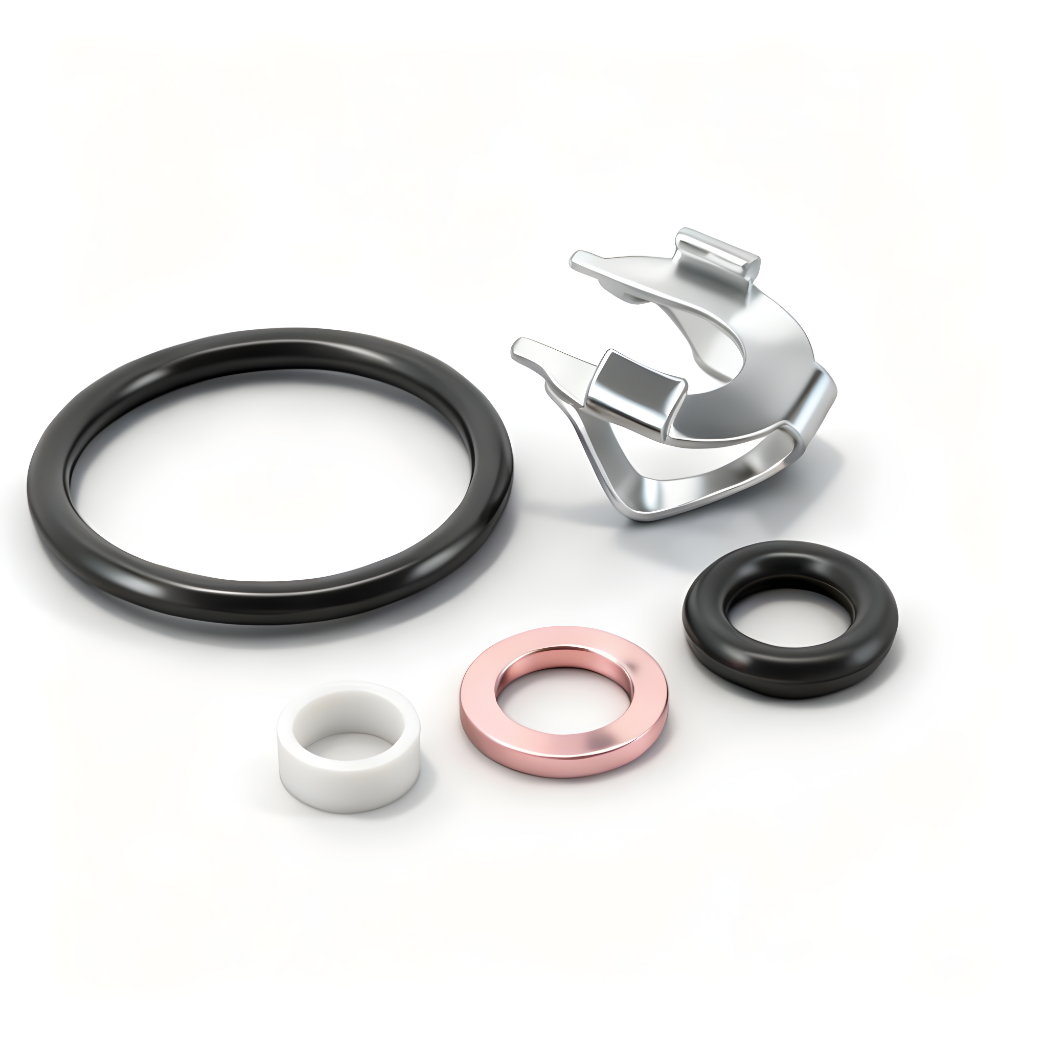 6X VR6 Engine Fuel Injector Seal Kit Fit For VW Passat Touareg AUD Q7 03H198149A