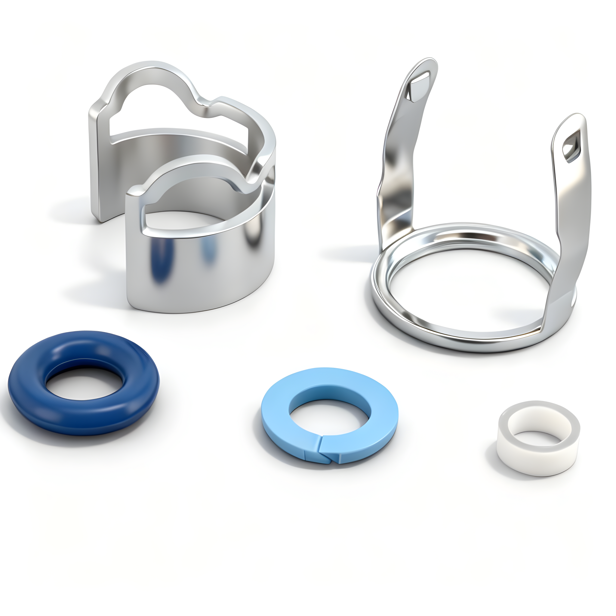 One New Genuine Fuel Injector Seal Kit 06D998907 for Audi Volkswagen VW