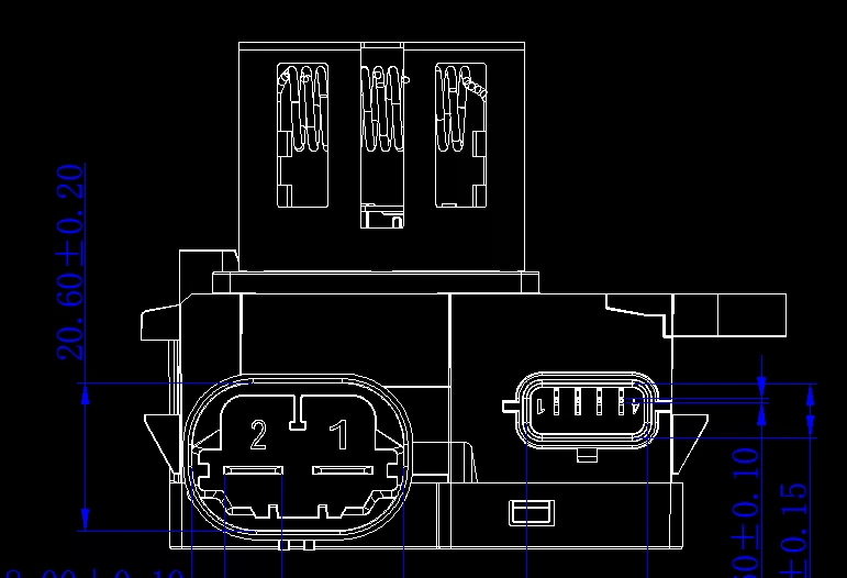 Blower Motor Resistor 255507773R For 