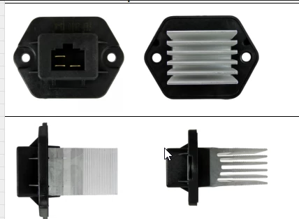 Blower Motor Control Module 4P1676 For 