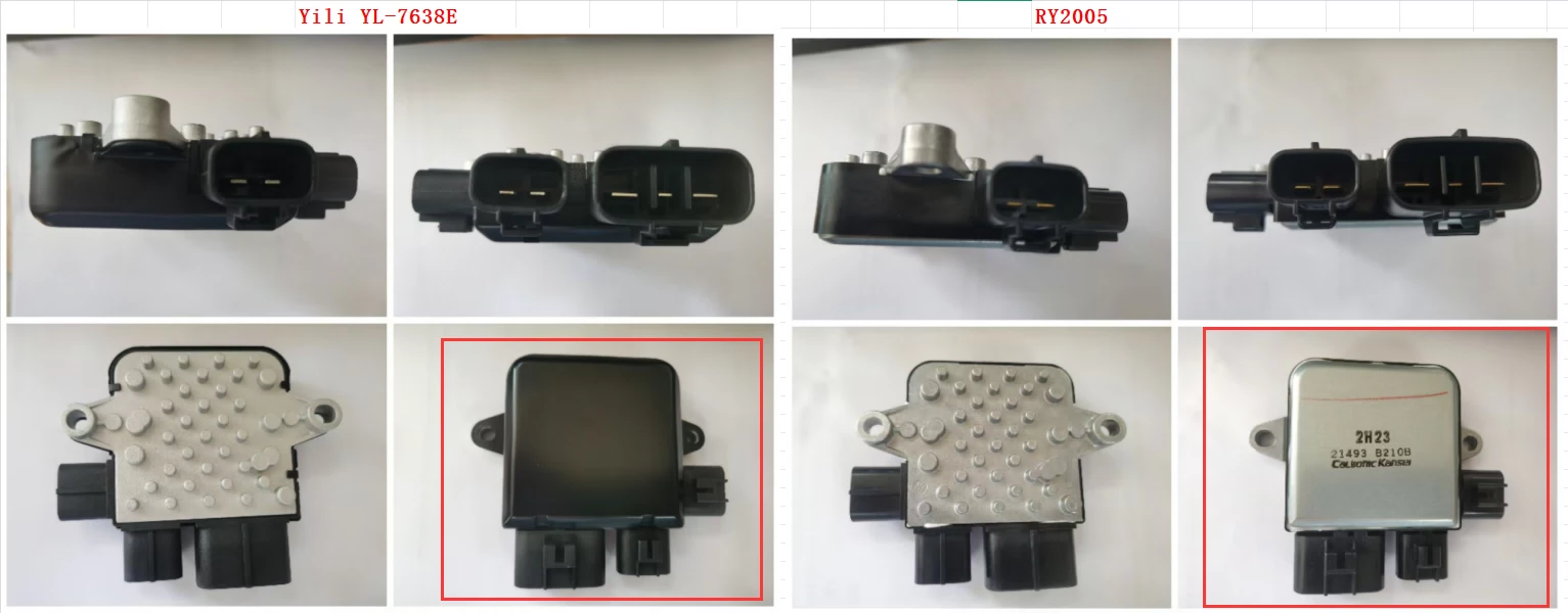 Blower Motor Control Module ZD168950E For 