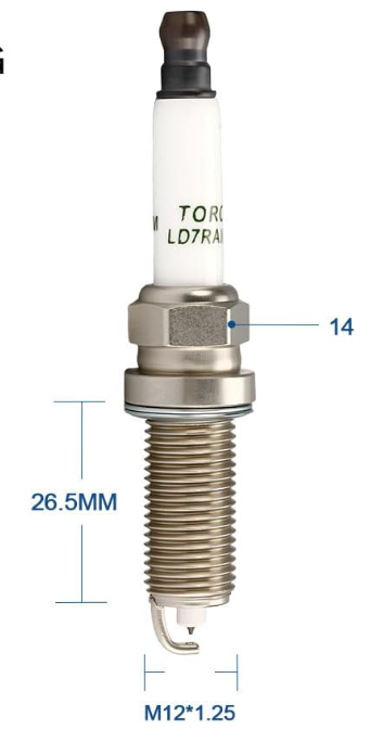 spark plug for LEXUS oe ILZKAR7A-10